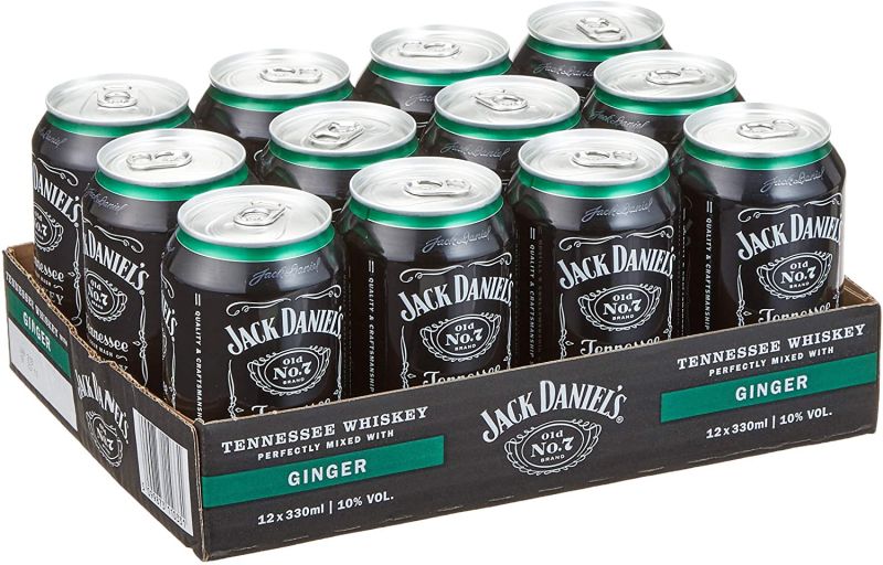 Jack Daniel's & Ginger 10 Vol. 24x033 l Dose